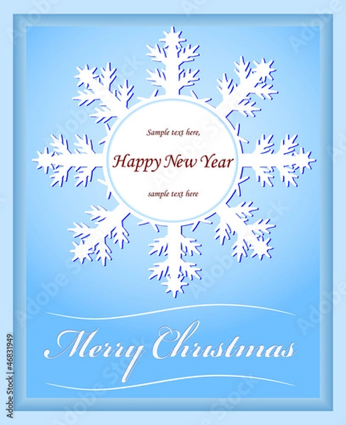 Obraz card christmas