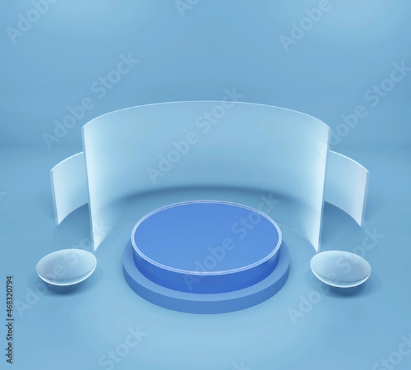 Obraz 3d background elegant product platform