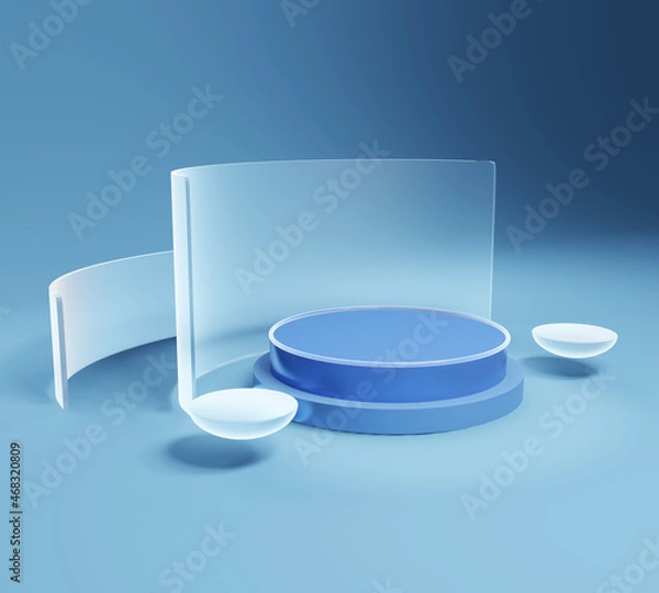 Obraz 3d background elegant product platform