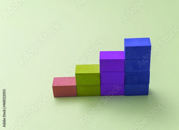 Fototapeta 棒グラフ