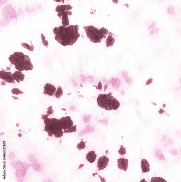 Obraz Fun Color Spiral Tie Dye.  Violet Tye Ikat Bright