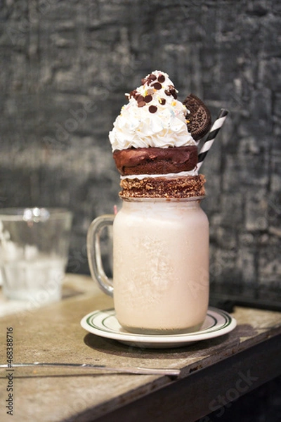 Obraz 豪華なカプチーノパフェ