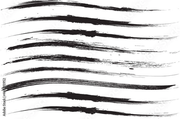 Fototapeta ÈªíÁ≠Ü„Éñ„É©„Ç∑_Ê≥¢