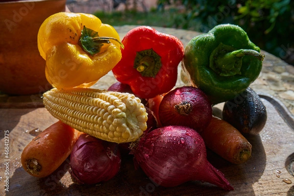 Obraz Verduras para una dieta saludable