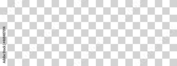 Fototapeta Checkerboard banner. Light grey and White colors of checkerboard. Small squares, small cells. Chessboard, checkerboard texture. Squares pattern. Background.