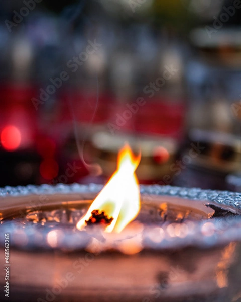 Obraz Ogień pamięci