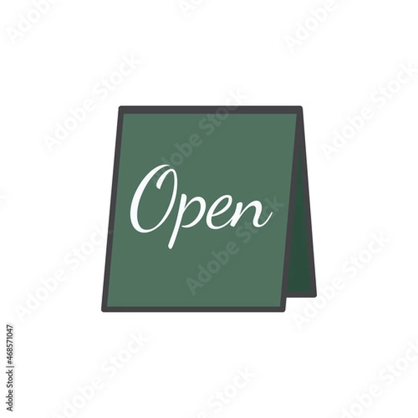 Fototapeta Open icon vector illustration design