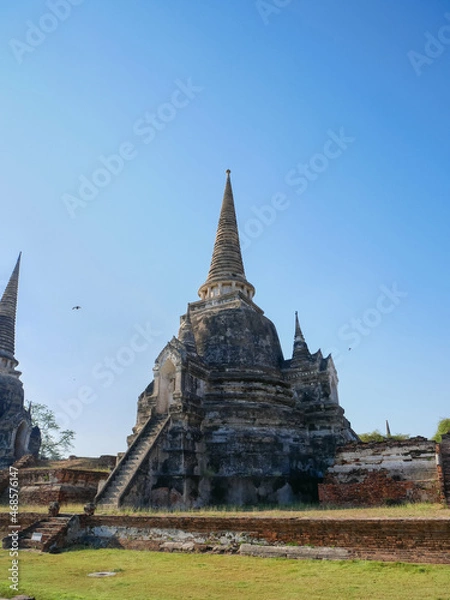 Obraz Stupa Ruinen Ayutthaya