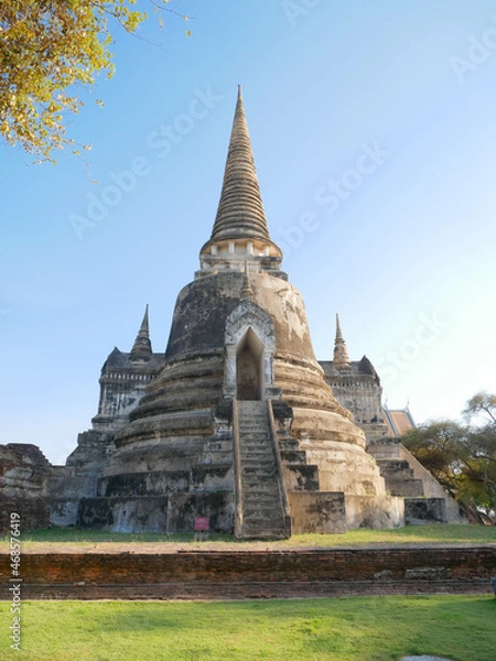 Fototapeta Stupas Monument Ayutthaya Thailand