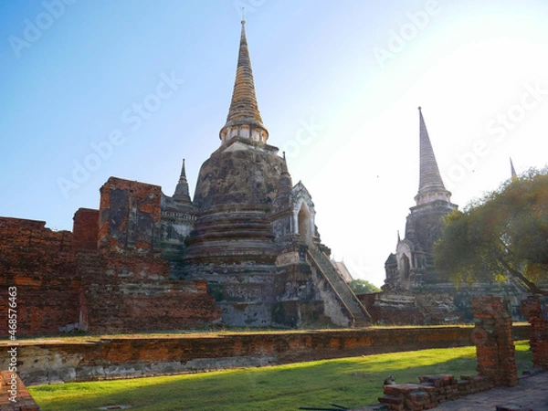 Fototapeta Ayutthaya Stupas