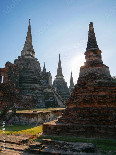 Fototapeta Stupas in Ayutthaya