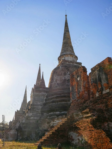 Fototapeta Stupas in Ayutthaya