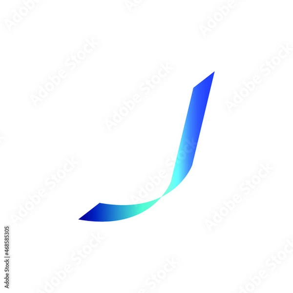 Fototapeta Letter J logo icon design element template