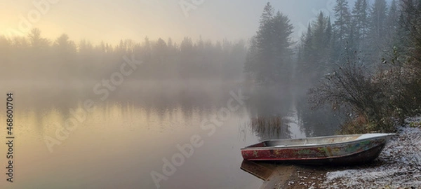 Obraz Pre winter dawn