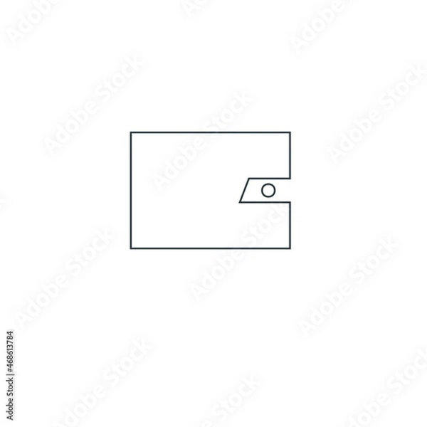 Fototapeta white switch on white background