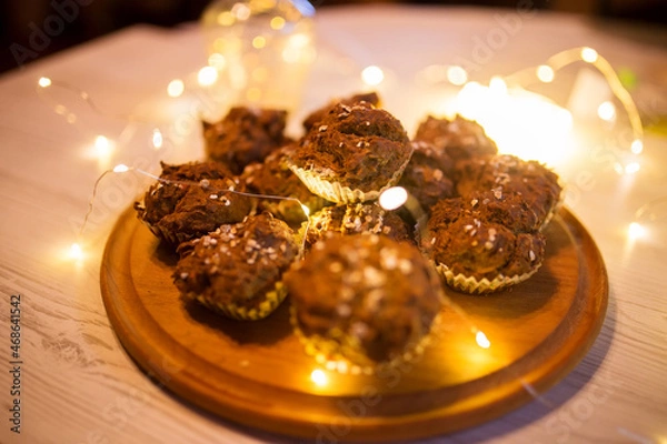 Obraz christmas cupcakes 