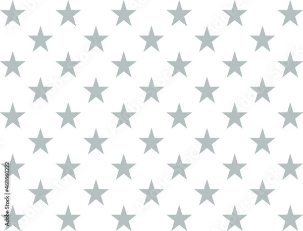 Fototapeta Seamless Pattern With Stars. Vector