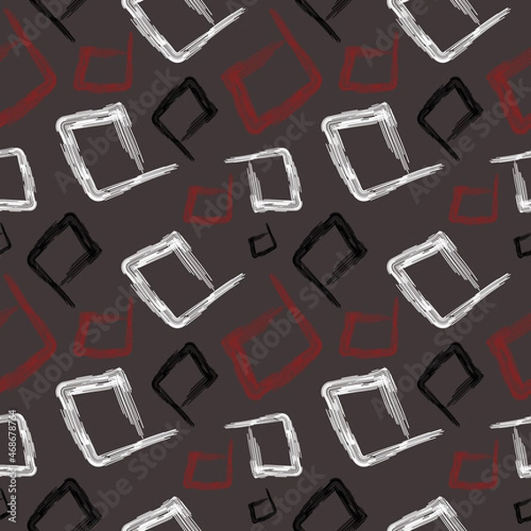 Obraz Seamless geometric abstract vector pattern.