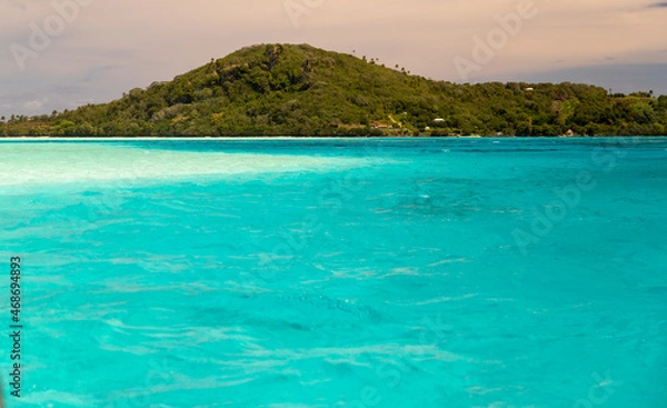 Fototapeta du vrai bleu