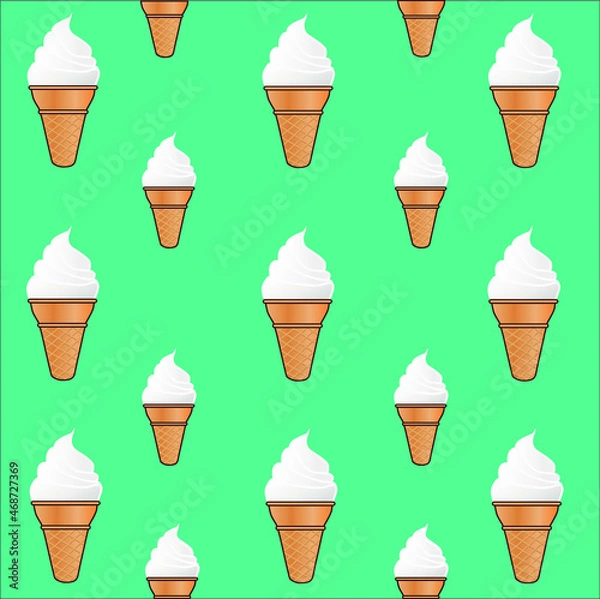 Obraz background ice cream