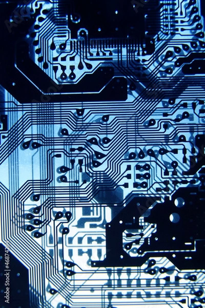 Obraz X-Ray printed circuit4