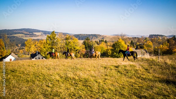 Obraz horse riders