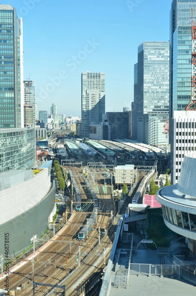 Obraz 東京駅　俯瞰