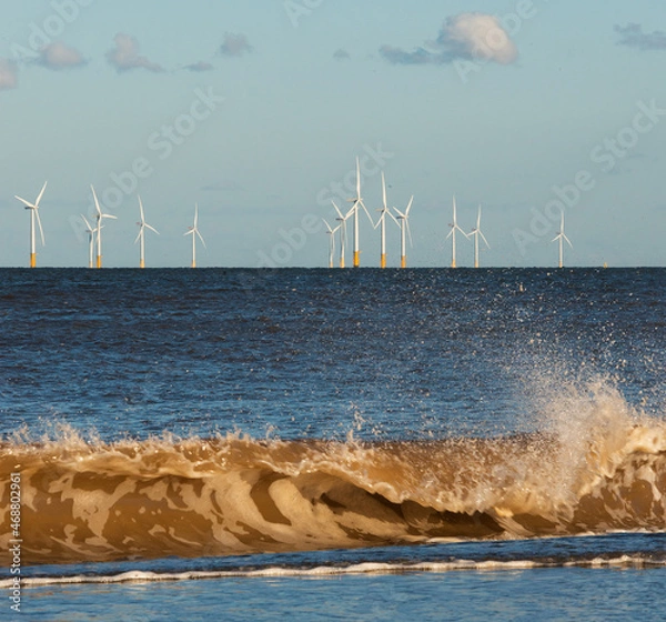 Obraz Wind and Wave Power