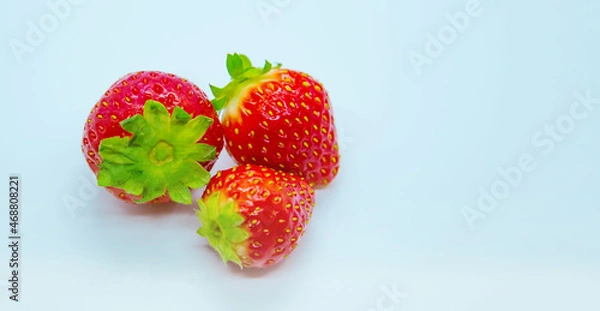 Obraz Red juicy strawberry