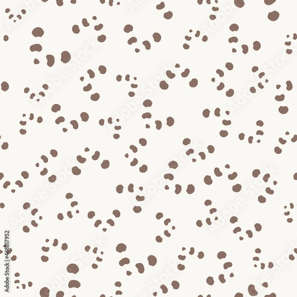 Obraz Seamless pattern panda's faces isolated on light gray. Design for card.