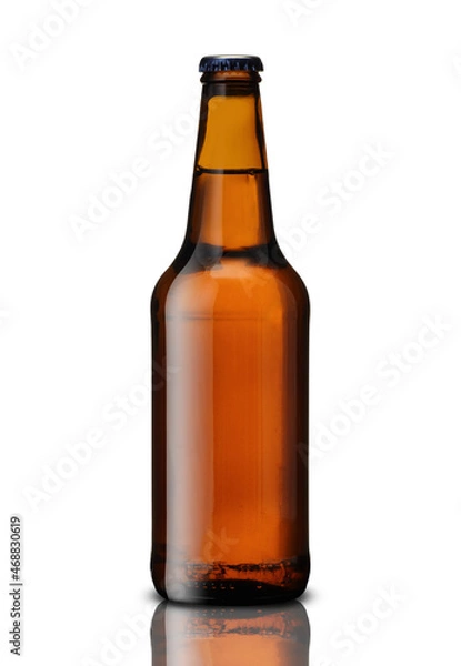 Obraz brown bottle with beer
