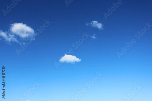 Obraz blue sky clouds, blue sky