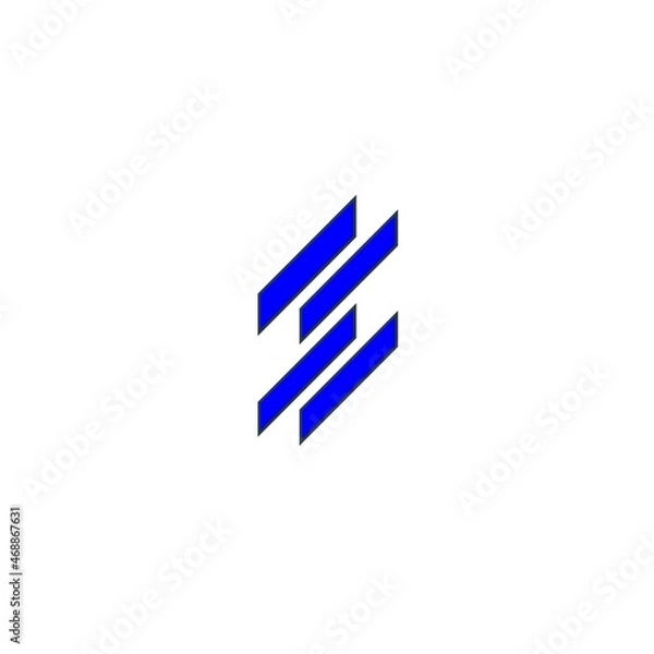 Fototapeta abstract blue arrow