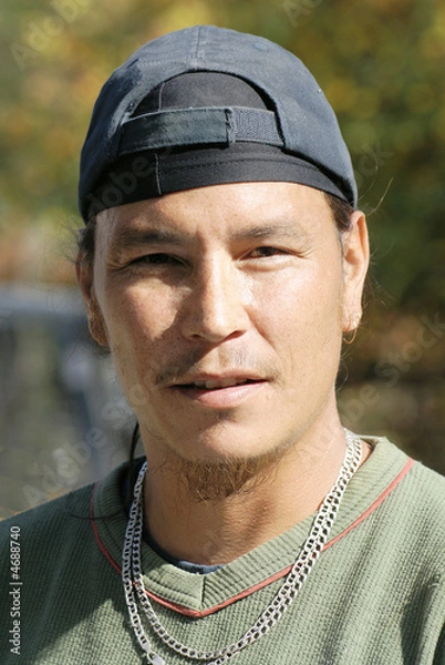 Obraz Solemn Strong Young Man