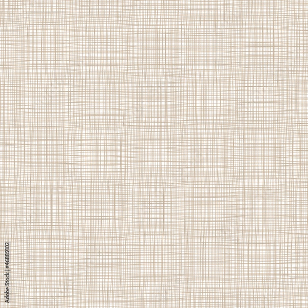 Fototapeta Background with threads, natural linen. Vector