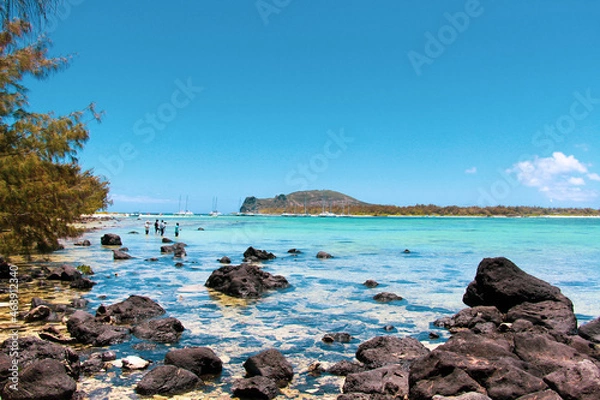 Fototapeta beach and rocks