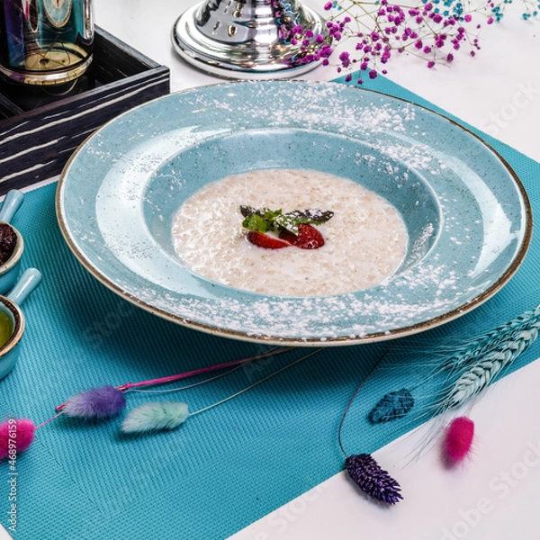 Obraz Dish served on the table