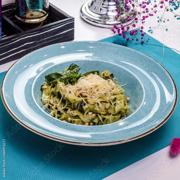 Obraz Dish served on the table