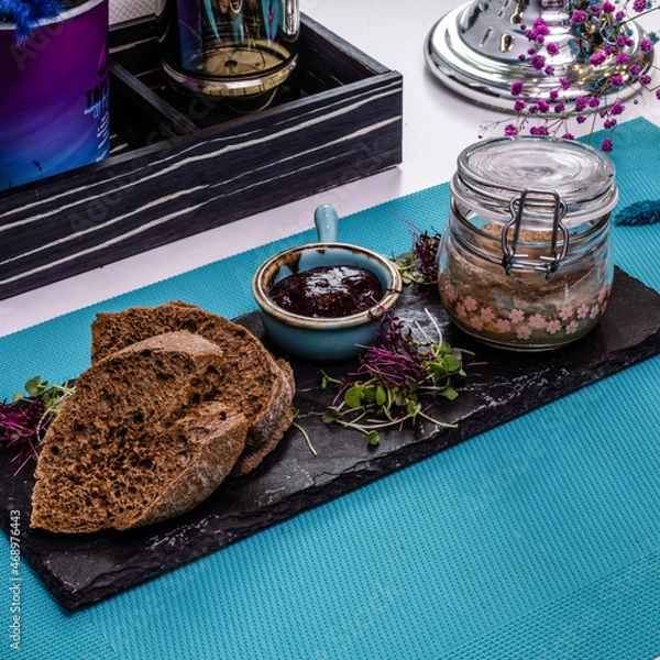 Obraz Dish served on the table