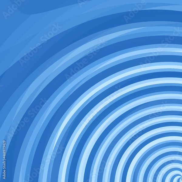 Fototapeta fashionable background, bright pattern, disk, circle, funnel, wave, sky, water, breeze, blue, white, paint, brush, texture, oil, acrylic, gouache, material, texture, bright, abstraction, gradient, 