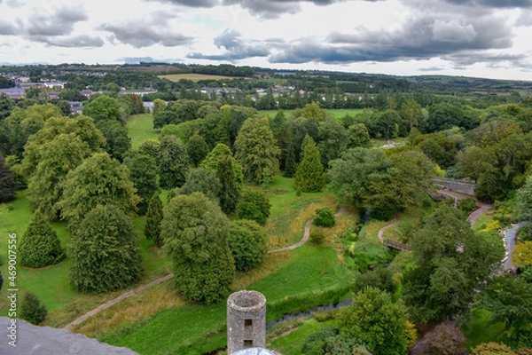 Fototapeta view from the hill