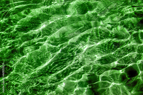 Fototapeta Abstract images of waves on the water surface. Top view of the waves on the sea surface. Close-up of the structure of the waves.