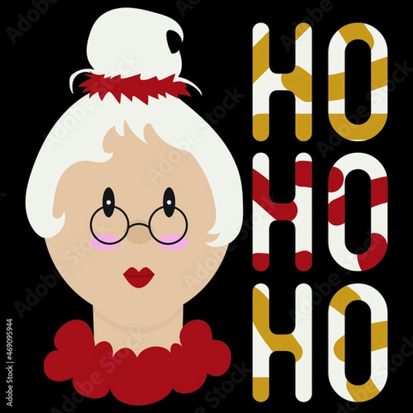 Obraz ho ho ho svg design