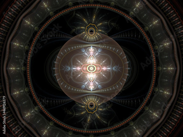 Fototapeta Fractal Geometry Pattern