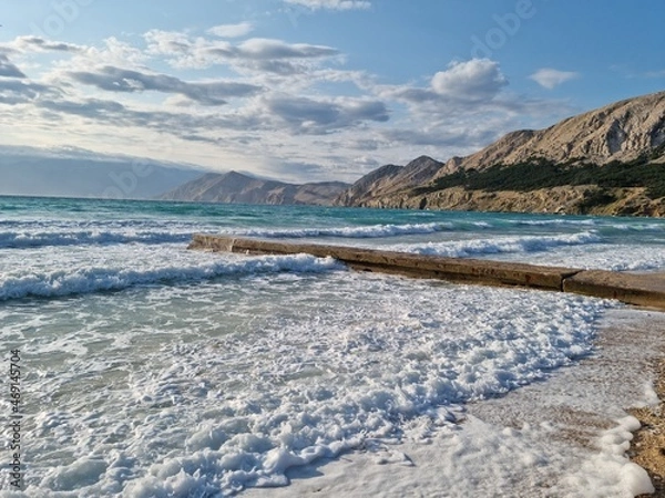 Obraz Strand auf Krk Kroatien