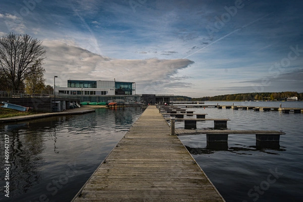 Obraz pier in the harbor