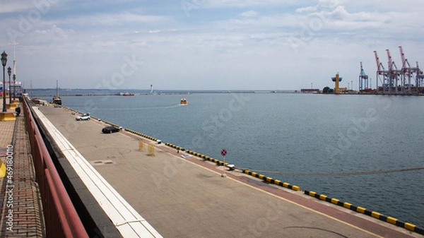 Obraz Ship in the port