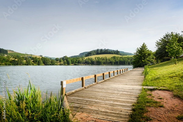 Obraz Le Lac des Sapins, Cublize