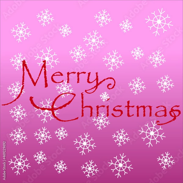 Obraz christmas greeting in vector
