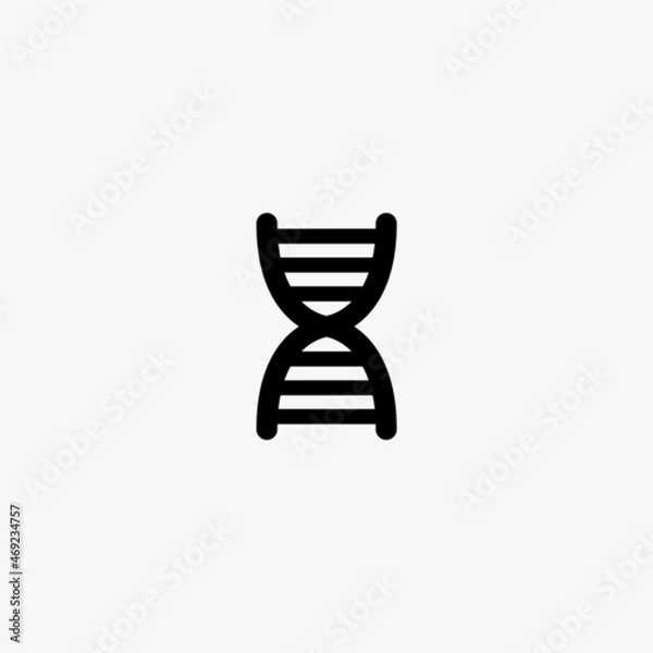 Fototapeta biology icon. biology vector icon on white background